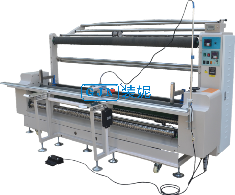 JN-125S-ED-U-W AUTO EDGE ALEGMENTFABRIC ROLLING MACHINE( WEIGHING) （ELECTRONIC TENSION ADJUSTMENT )